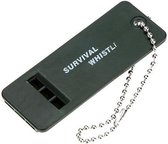 Noodfluit - Survival whistle - Fluit van plastic met 3 tonen - SOS fluitje met sleutelhanger