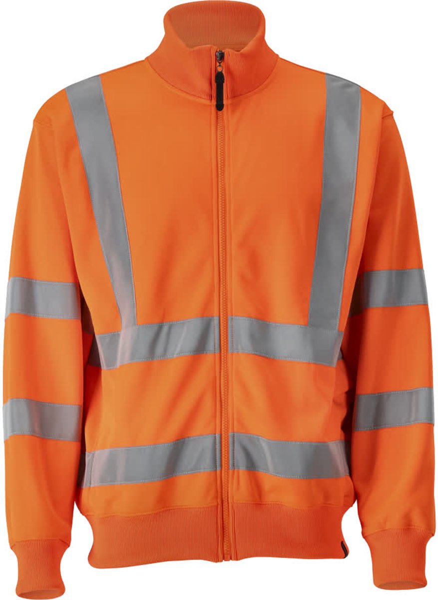 Mascot Safe Classic Sweatshirt met rits 50115-950 - Hi-Vis oranje - 3XL