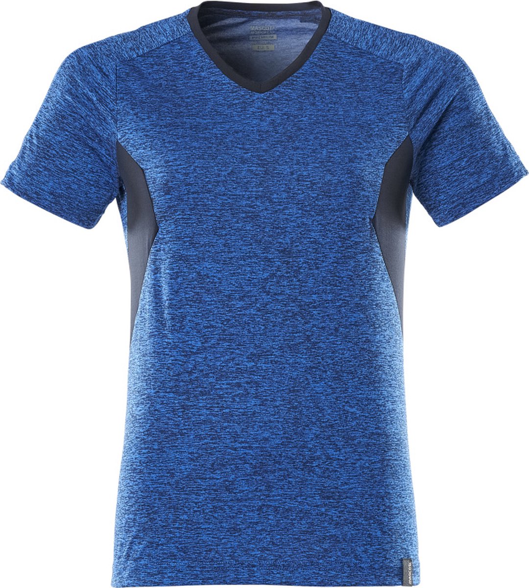 Mascot Accelerate T-shirt 18092-801 - helder blauw-gemêleerd/donkermarine - S