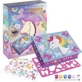 Artisanat Unicorn pour Enfants – Pack de peinture et de mode avec boîte à bijoux, comprend des Sets de dessin, des Autocollants et des Kits Pixels hobby