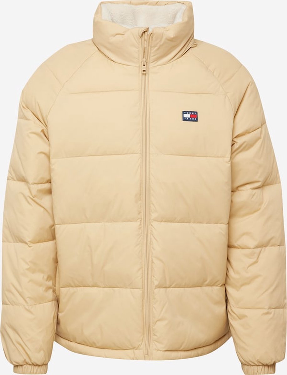 Tommy Jeans jas Gentle – heren – winterjas puffer Creme