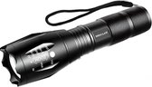 Besjaar Zaklamp - Militaire Zaklamp - 2000 Lumen - IP65 Waterdicht - Noodpakket - Zwart