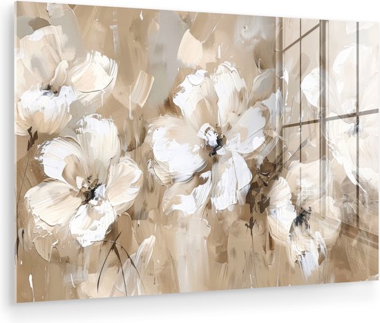 MuchoWow Wandbild 120x80 Cm Hortensie - XXL Leinwand Für Wohnzimmer