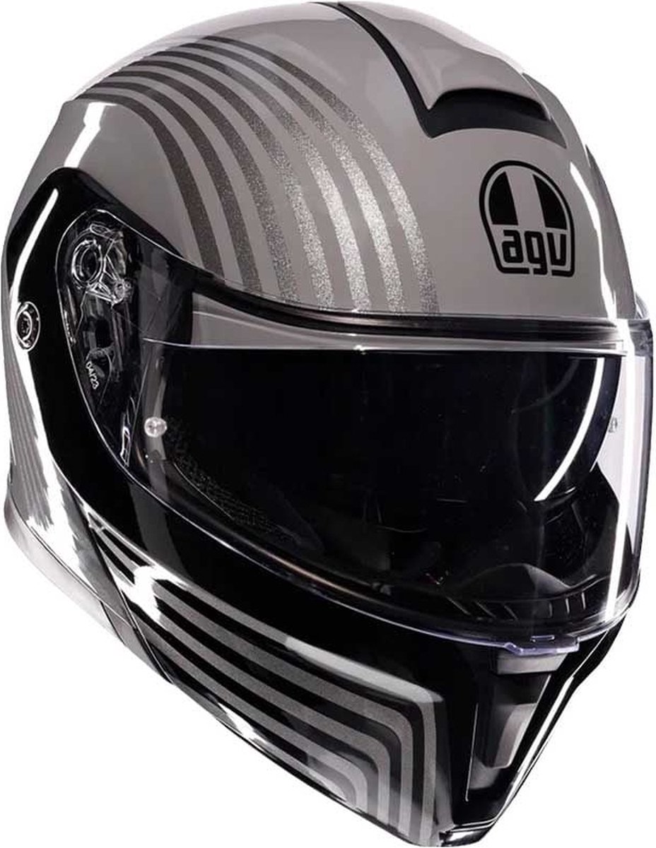AGV Streetmodular systeemhelm Iseo grijs zwart S