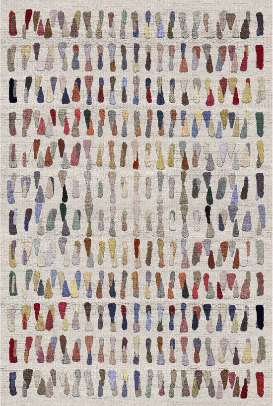 Bamyum Zola Bedrukt Tapijt Chenilleprint Machine Made 80 x 300 cm, Vintage Tapijt Slaapkamer, Antibacterieel Antislip Ondervloer Keukentapijt