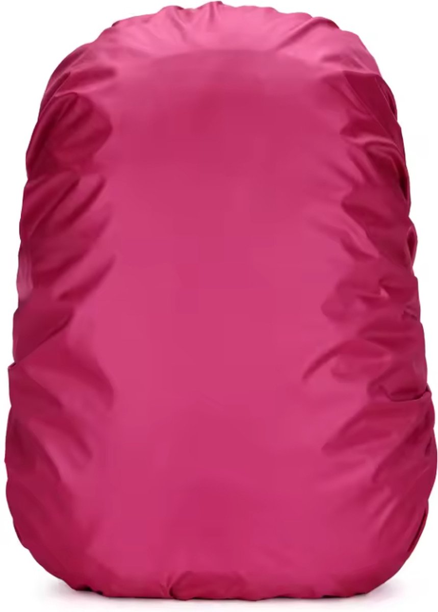 *** Regenhoes voor Rugzak - Cerise Goed Opvallend - 30-35 Liter Regenhoes - Van Heble® ***