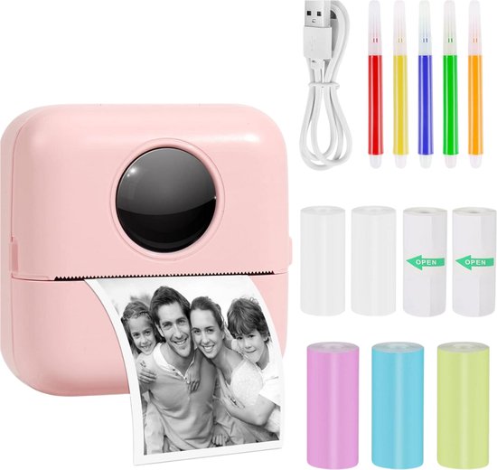 Sticker printer - Sticker maker - Sticker printer mini - Bluetooth ...