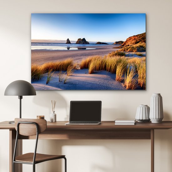 Décoration murale Métal - Peinture Aluminium - Plage - Mer - Nature - 90x60 cm - Dibond