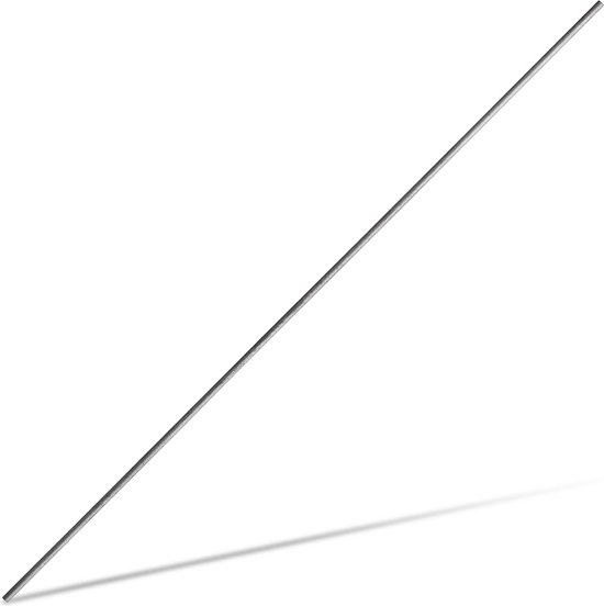 Een enkele grijze Aristo Hi-Polymer potloodstift van 0,5 mm dik.