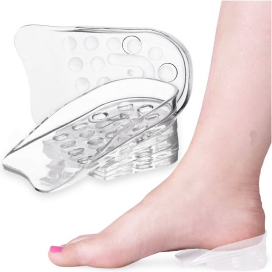 1 Paar Zachte Ademende Hoogte Verhogen Inlegzolen Elastische Schokabsorberende Volledige Inlegzolen Schoen Kussen Pads Honingraat Orthotische Vervanging Inserts voor Mannen en Vrouwen (3 cm Hoogte 1 Paar Zachte Ademende Hoogte Verhogen Inlegzolen Elastische Schokabsorberende Volledige Inlegzolen Schoen Kussen Pads Honingraat Orthotische Vervanging Inserts voor Mannen en Vrouwen (3 cm Hoogte