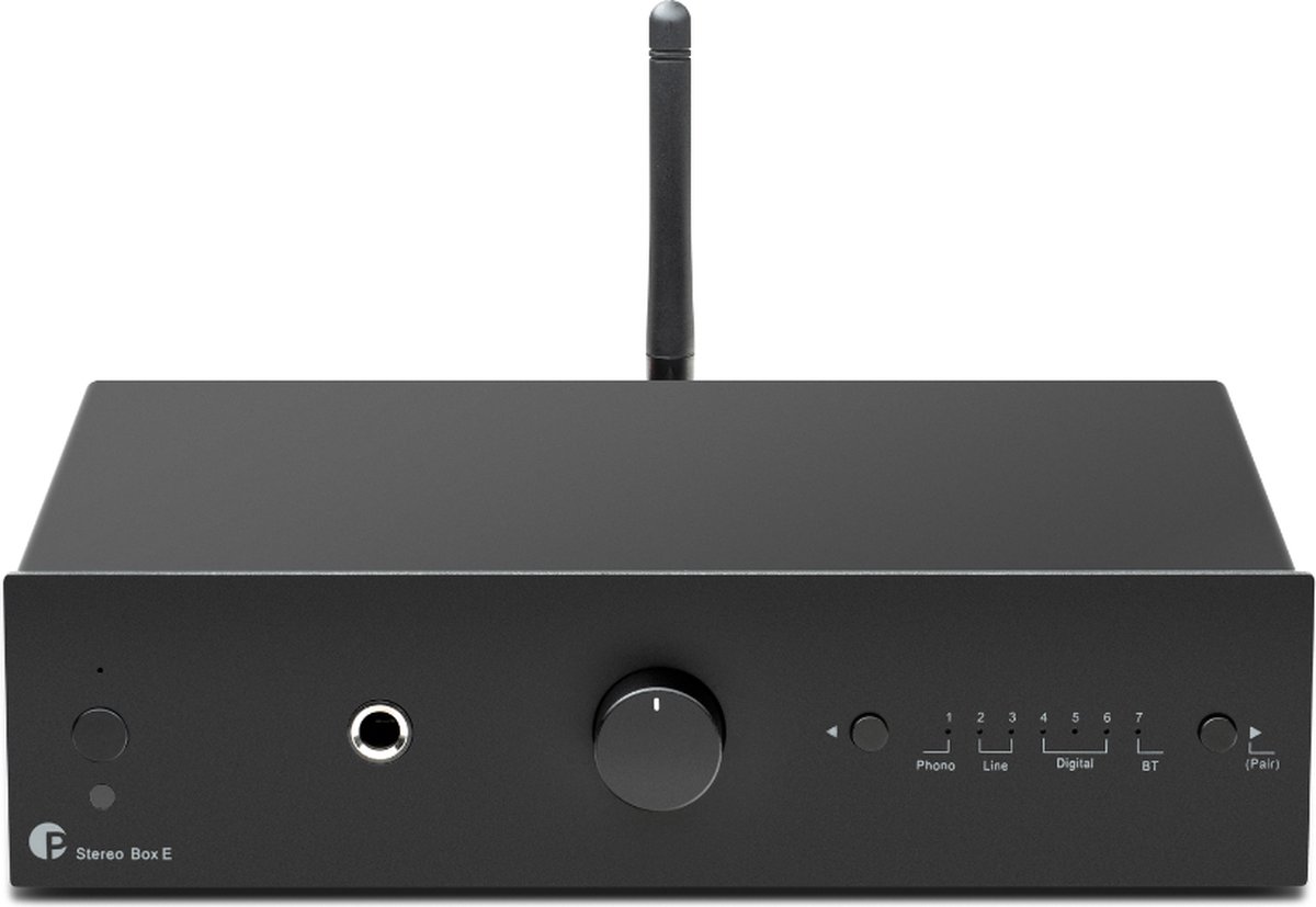 Pro-Ject Stereo Box E Versterker & CD Box E CD-speler - Zwart/ Zwart thumbnail 5