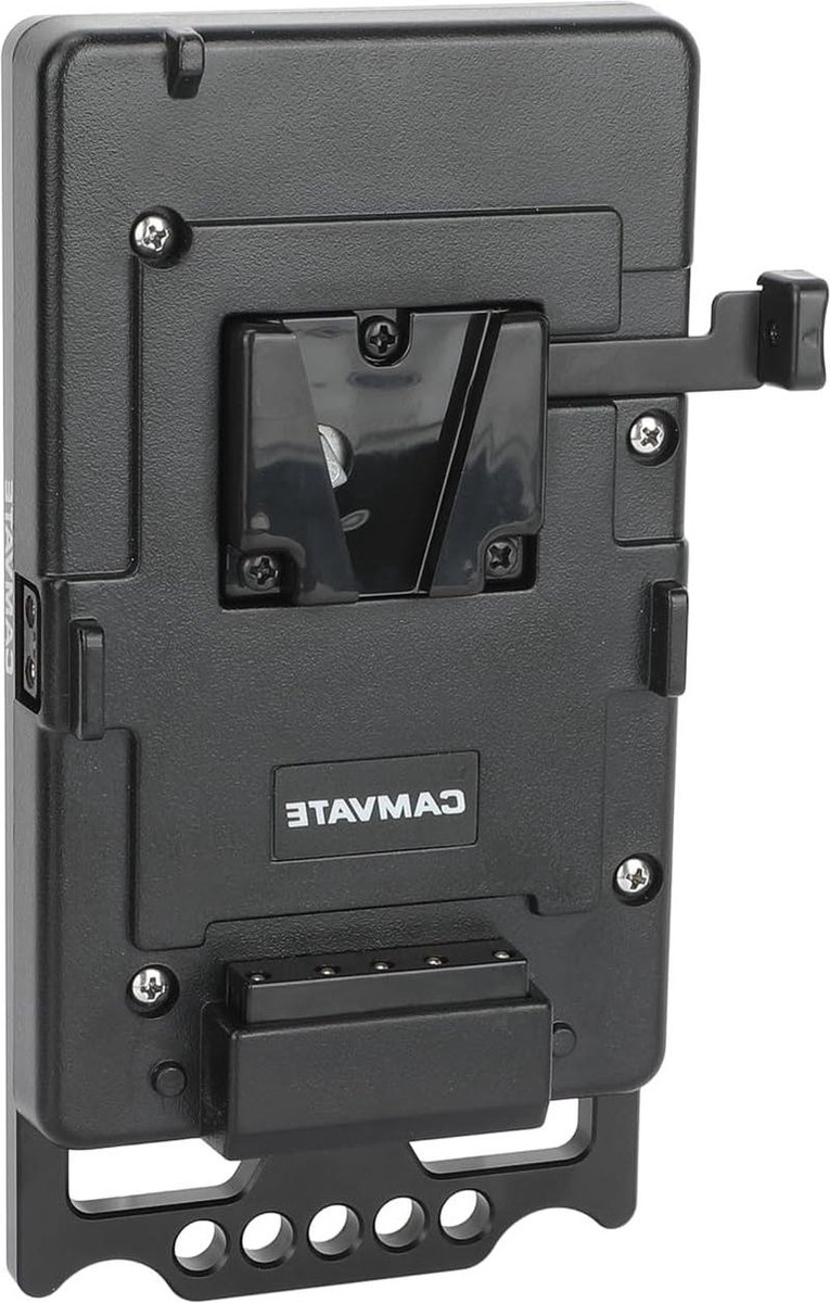 Batterijplaat met kaasmontageplaat voor camera-accessoires - V-mount - universele montage - 3698 .