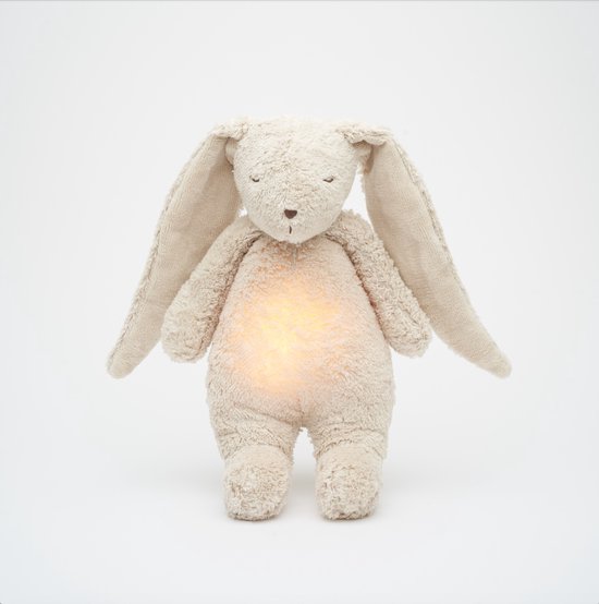 Moonie Slaapknuffel Humming Bunny Sand Natur