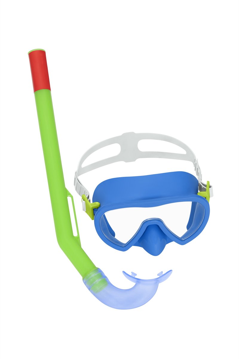 Snorkelset essential lil' glider | blauw