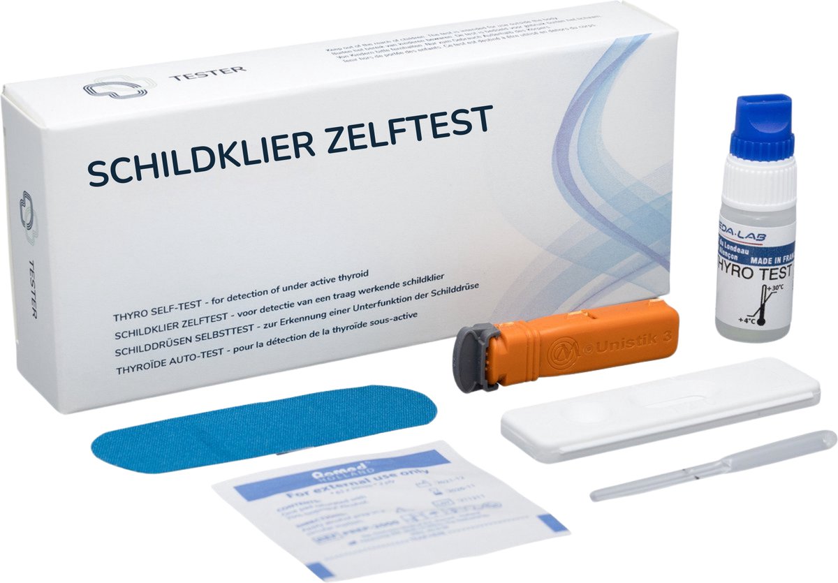 Goedkoopste Schildkliertesten - Schildklier Zelftest - TSH Test - Thuistesten - Schildklier Test - The Tester