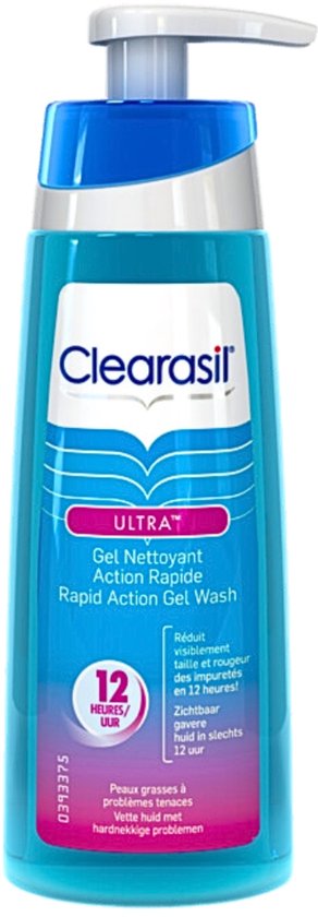Clearasil - Ultra Rapid Action Scrub Wash - Reinigingsgel - 200 ml