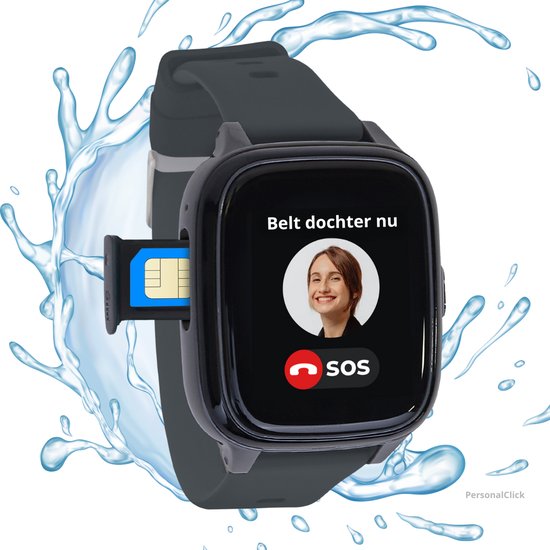 Oba security SOS-Armband für ältere Menschen, Rettung, GPS-4G-Anrufe, Stürze, GPS-Position