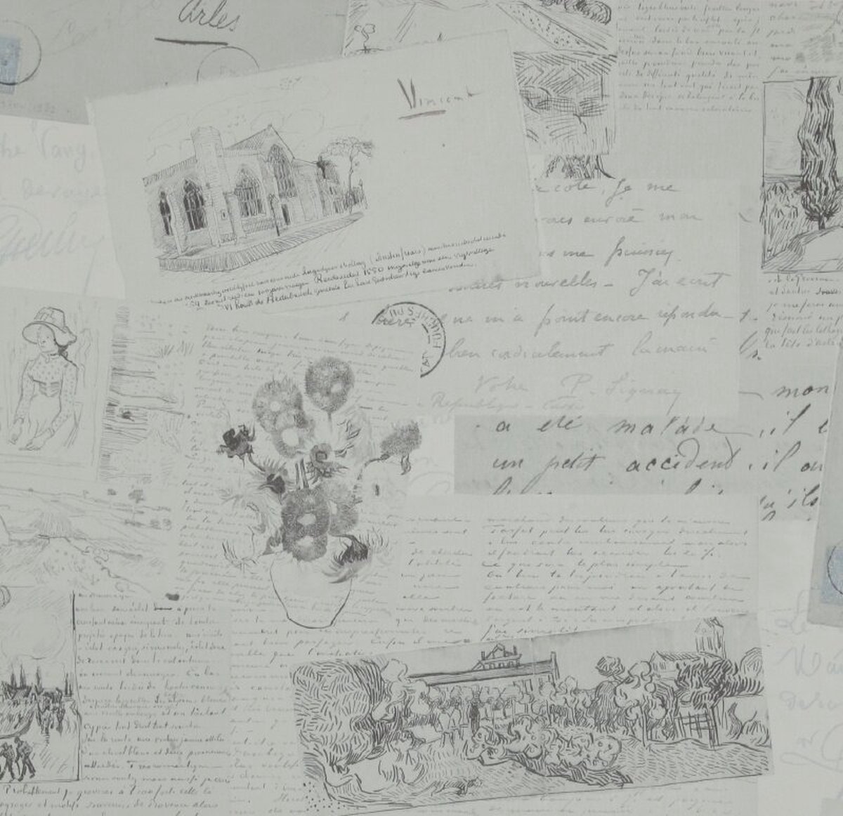 BN Wallcoverings, van Gogh behang 2015 17202