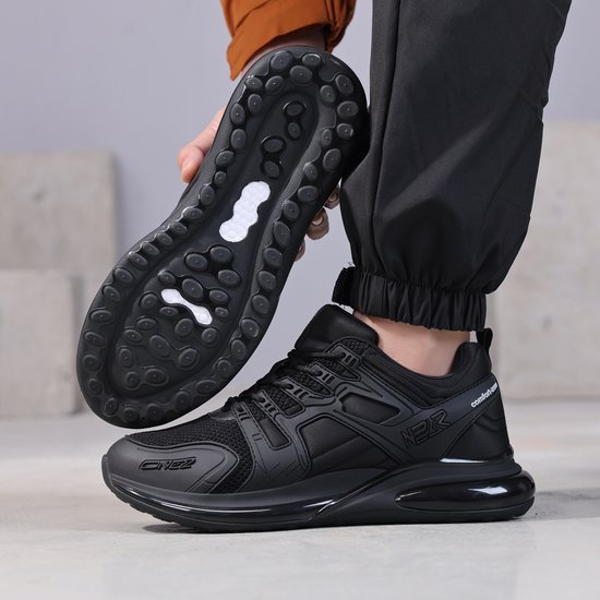 Baskets pour femmes Nezr™ Active Motion pour femmes et hommes - Légères et élégantes - Mousse à mémoire de forme, semelle EVA et coussin Air pour un Comfort et un amorti ultimes - Chaussures de sport décontractées - Taille 44