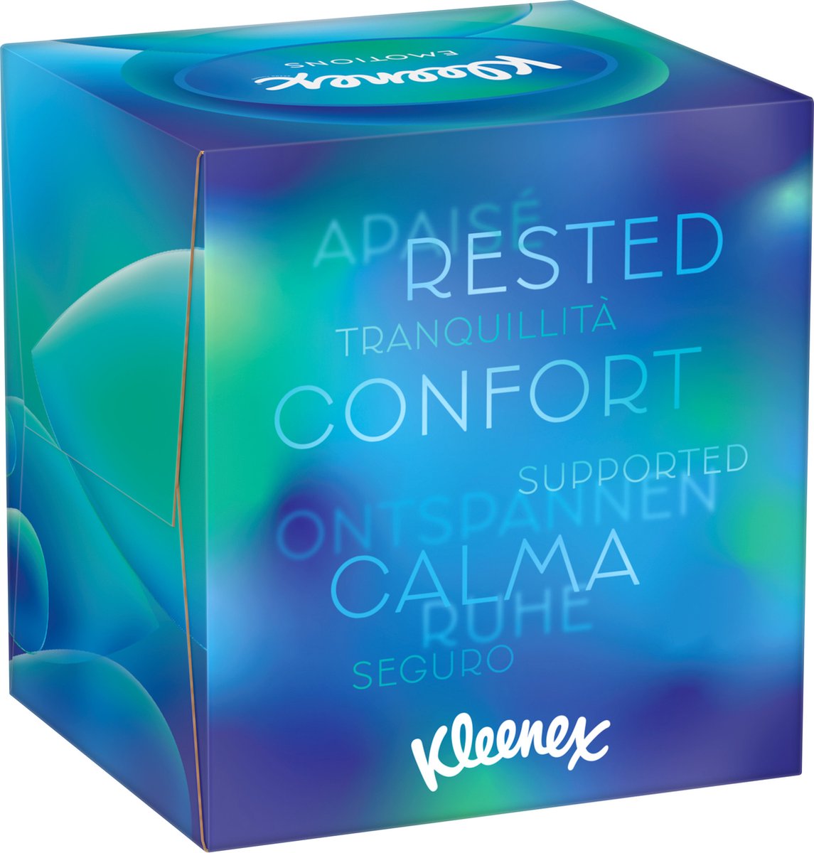 Kleenex Collection Cube Tissues - 576 zakdoekjes - 12 x 48 stuks - Voordeelverpakking - met stijlvolle designs