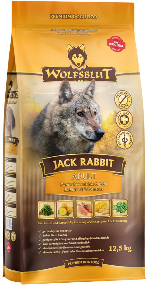 Wolfsblut Jack Rabbit Adult 12,5 kg Wolfsblut Jack Rabbit Adult 12,5 kg
