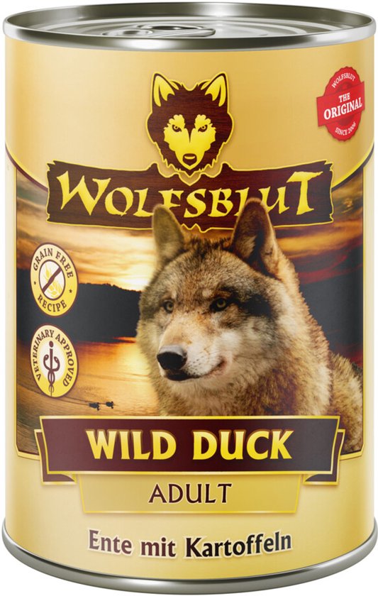 Wolfsblut Wild Duck Adult - 6 x 395 gr - Voordeelverpakking