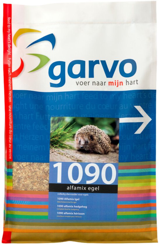 Garvo Alfamix Egelvoer - 4 x 1,5 kg - Voordeelverpakking