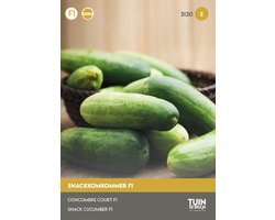 foto van Tuin de Bruijn® zaden - Mini-mini komkommer Hopeline F1 - snackkomkommer - Rijke oogst - knapperig en smaakvol