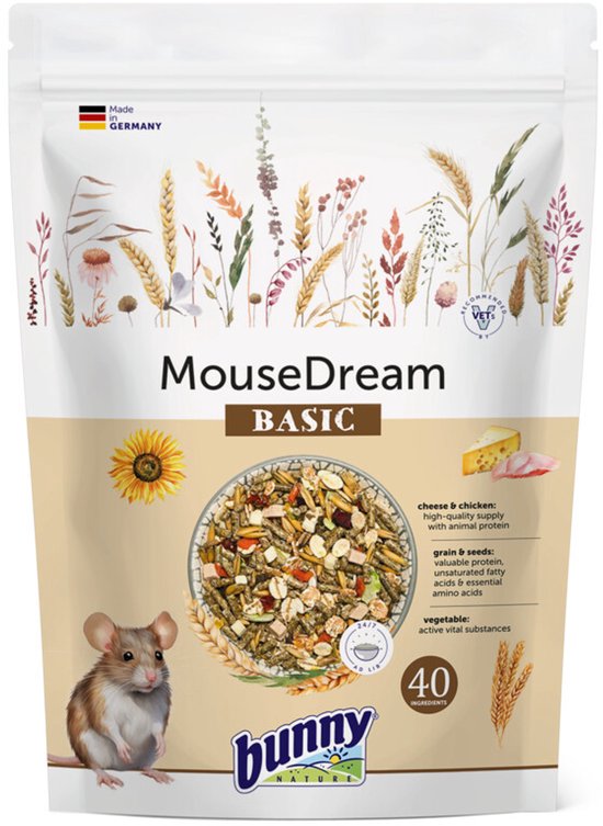 Bunny Nature Muizendroom Basic 500 GR