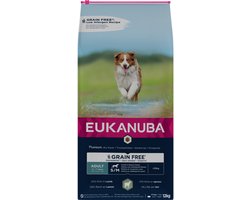 Eukanuba Adult Graanvrij Small-Medium Hondenvoer Lam 12 kg