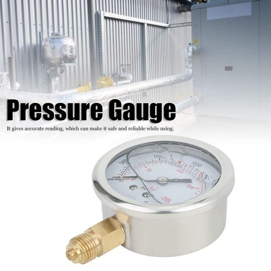 Manomètre Radial TS-PGG604-700bar En Acier Inoxydable - Outil De Mesure Précis Pour Machines Industrielles