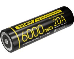 Nitecore NL2160HPi Oplaadbare 21700 Li-Ion batterij 6000mAh