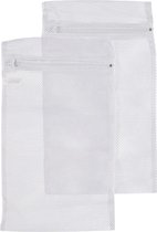 Was Zakjes Met Rits - 4 Stuks - Waszakken - Was Netjes voor wasmachine - Met Rits - 30 X 40 cm - Beschermende waszak voor kleding - Lingerie waszakje met rits