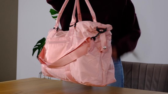 Kioto Travel Bag - Weekend Bag Femme - Bagage à main à main avion - Rose - Hydrofuge