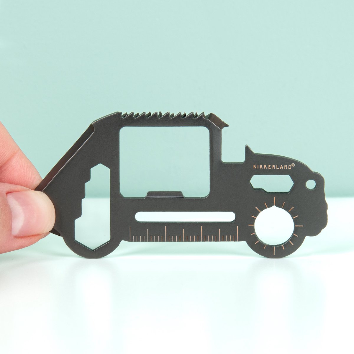 Kikkerland survival tool Car - Auto design - Met 11 functies - Multifunctioneel - Compact - Cadeau voor man