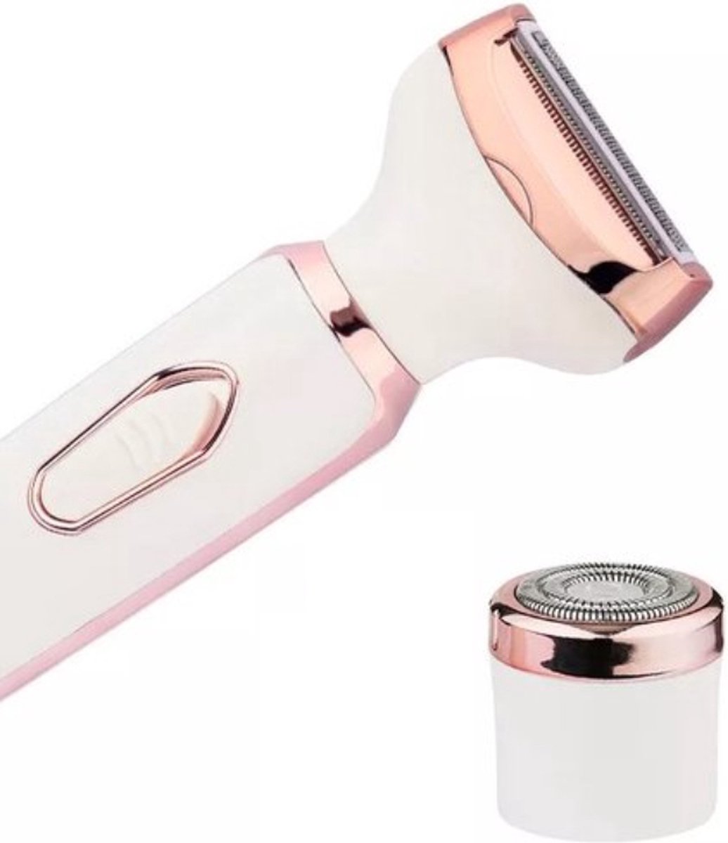 2 In 1 Vrouwen Epilator Scheerapparaat Ontharing Pijnloos - afbeelding 3