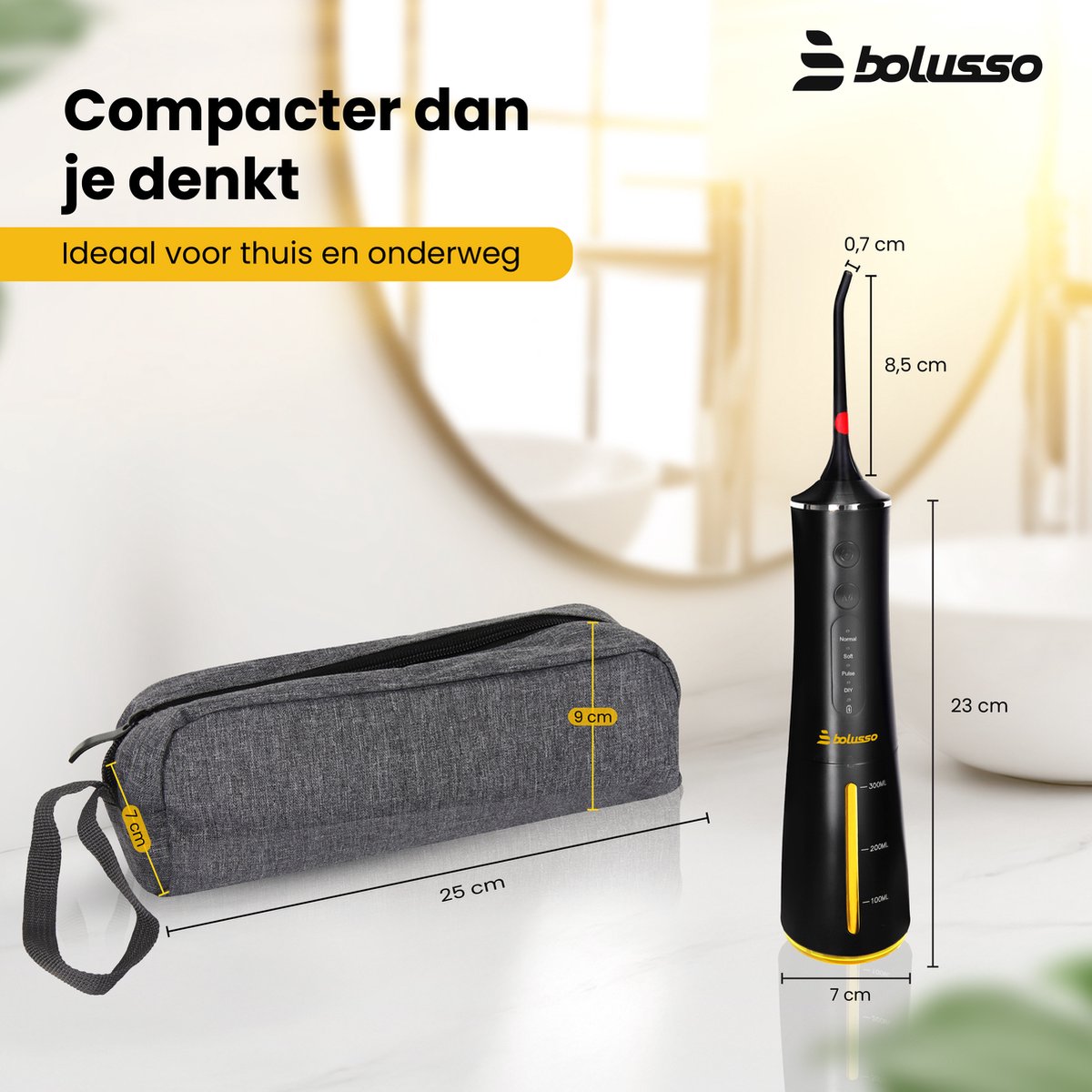 Bolusso Waterflosser - Professionele Mondhygiëne thumbnail 3