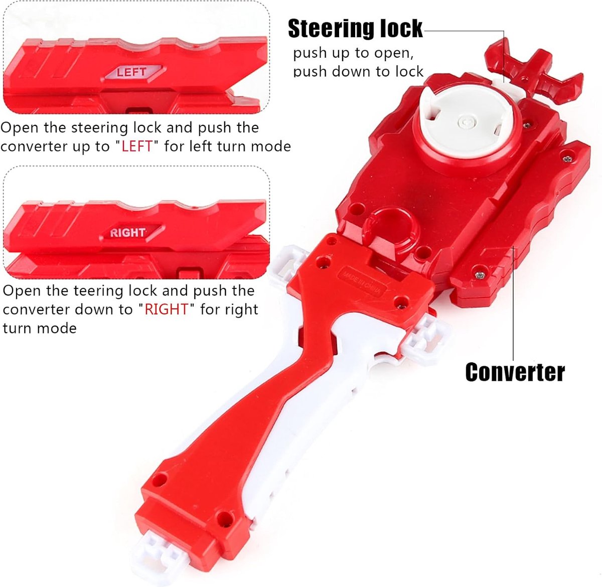 Toys nostalgiques Bey Burst Turbo Blade Set - Toupie de combat Métal Fusion - Toupie