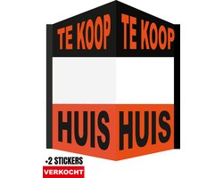 Raambord/ Immobord/ Makelaarsbord/ Vouwbord 