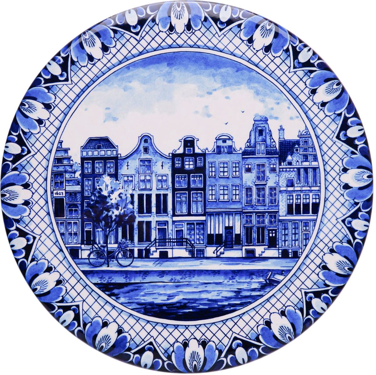 Onderzetters Hollandse schilderijen - Rond - Keramiek - set van 4