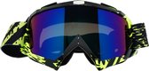 RAMBUX® - Skibril Dames & Skibril Heren – Anti-Fog & UV-bescherming - Neonstorm