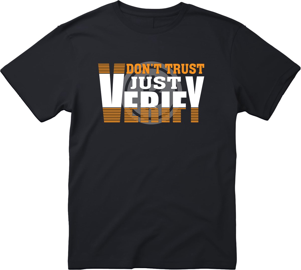 Don’t Trust Just Verify T-shirt - Unisex - Keep Mining - Crypto Cadeau - Bitcoin Cadeau - Bitcoin Kleding - Bitcoin Shirt - Crypto cadeau - Bitcoin Merch - Crypto T-shirt - Maat S