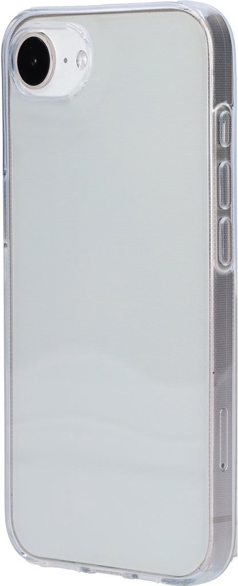 Mobiparts hoesje geschikt voor Apple iPhone 16e Apple iPhone 17e - Zacht TPU - Schokabsorberend TPU - Grip Coating - Transparant