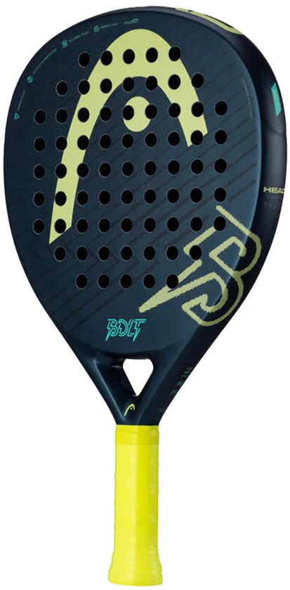 Head Bolt 2025 Padelracket Zwart/Geel