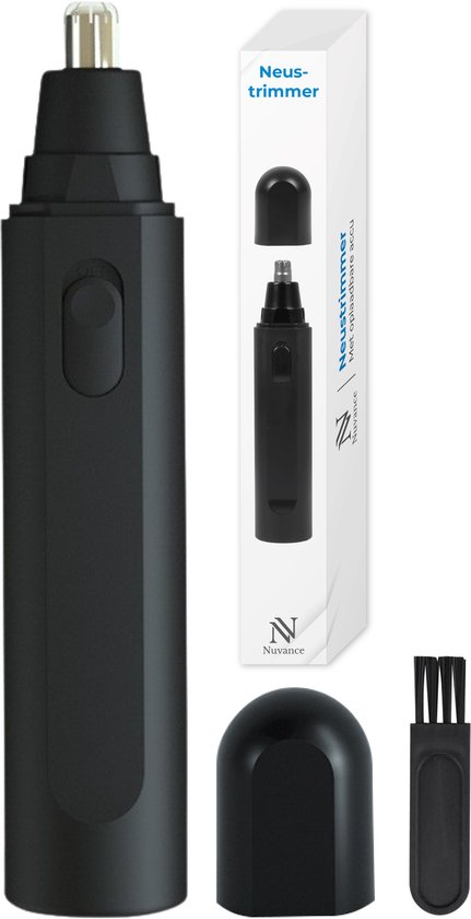 Nuvance Neustrimmer - Neustrimmer Mannen en Vrouwen - Oortrimmer - Neushaartrimmer - Usb Oplaadbaar - Afspoelbaar