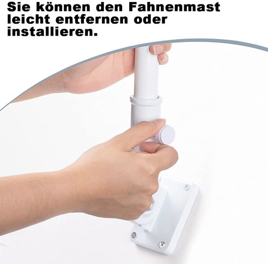 Maciun Zuig Vlaggenmast Houder - Auto Vlaggenhouder Mount Vlaggenmast Zuignap, Auto Vlag Stand Veilige Vlaggenmast Mount Vlaggenmast Houder Beugel Voor RV, Truck, Trailer, SUV, Boot Maciun Zuig Vlaggenmast Houder - Auto Vlaggenhouder Mount Vlaggenmast Zuignap, Auto Vlag Stand Veilige Vlaggenmast Mount Vlaggenmast Houder Beugel Voor RV, Truck, Trailer, SUV, Boot