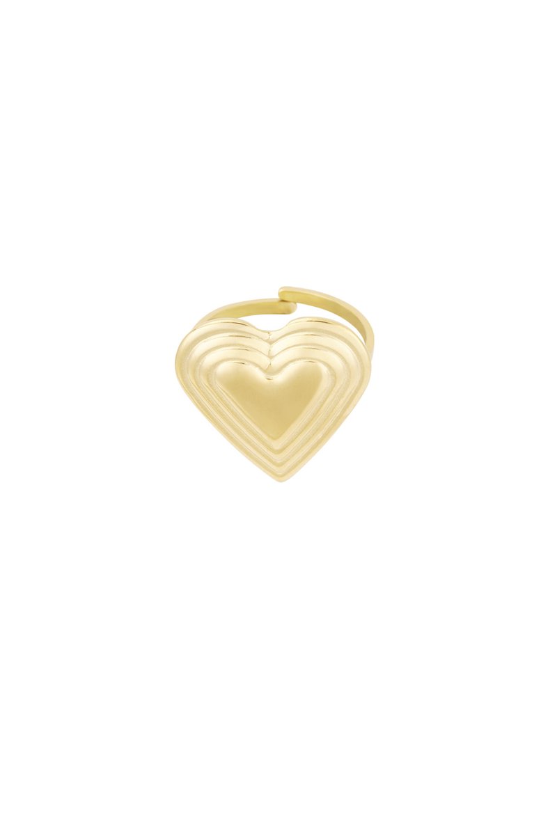 Ring Love - Goudkleur