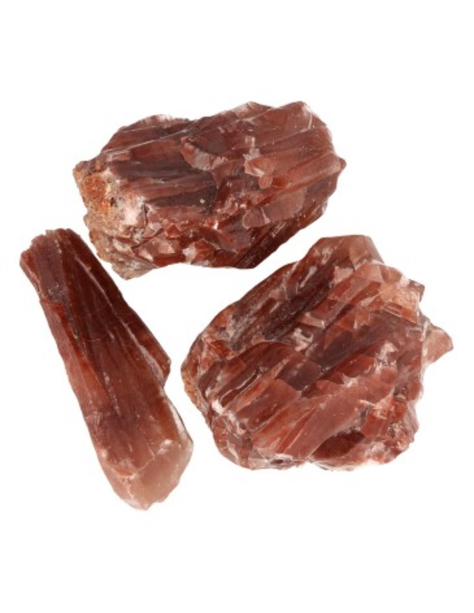 Ruben Robijn Calciet rood 250 gr. ruwe brokjes