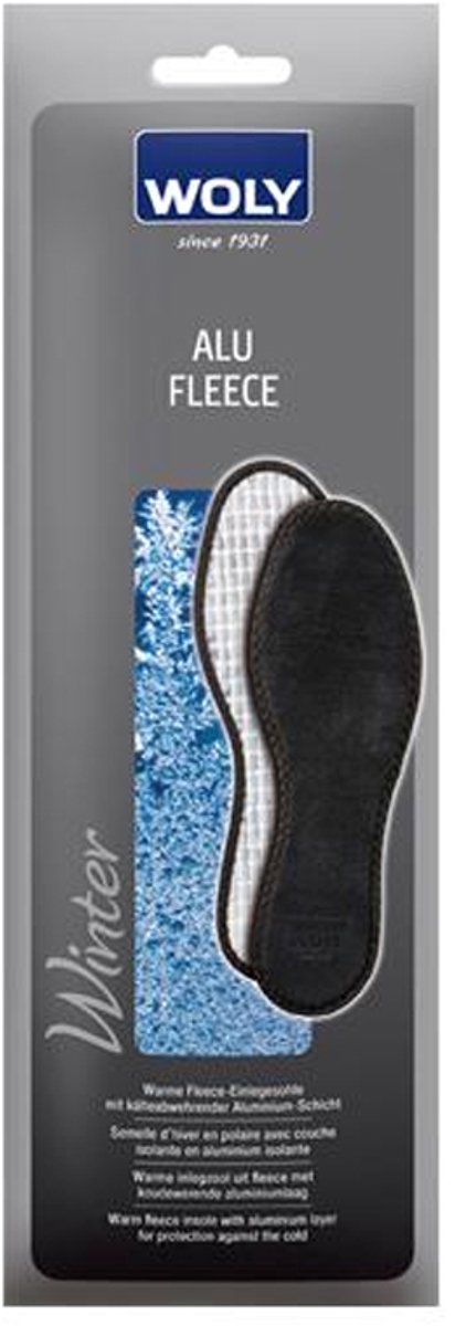 Alu Fleece Woly warme inlegzool met aluminiumlaag maat 45