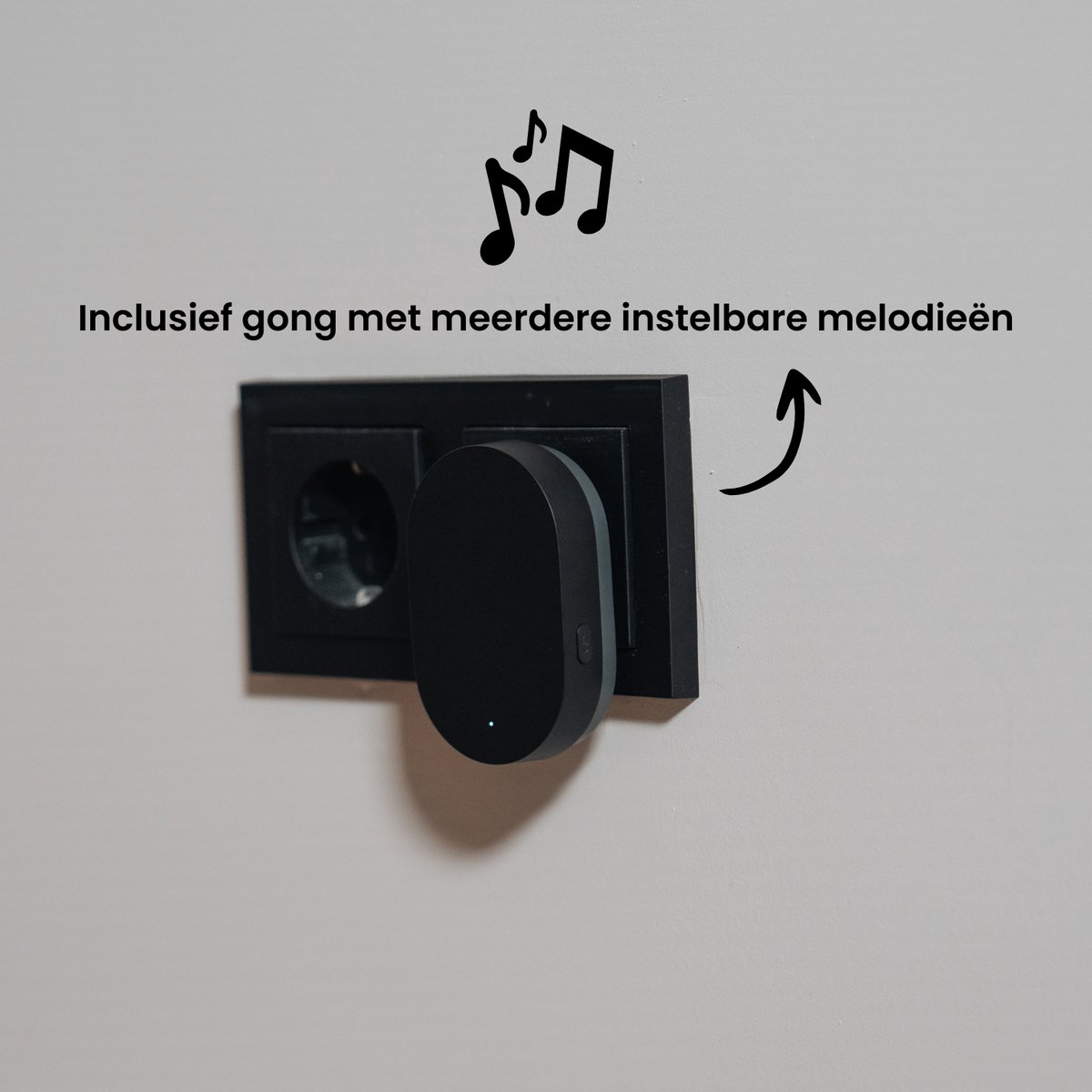 Gologi Video Deurbel - Slimme Deurbel met Camera en WiFi - HD Video Kwaliteit - Draadloos op Accu - Inclusief Muurbeugel en T-ring Chime - Night Vision - Waterdicht - Zwart – foto 4